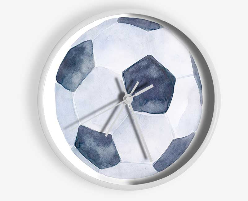 Football Drawing Clock - Wallart-Direct UK