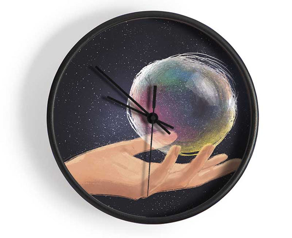 The Bubble World Clock - Wallart-Direct UK