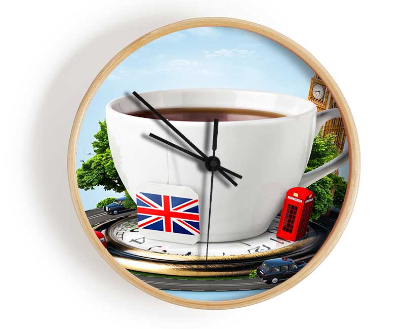 The Mug Of London Clock - Wallart-Direct UK