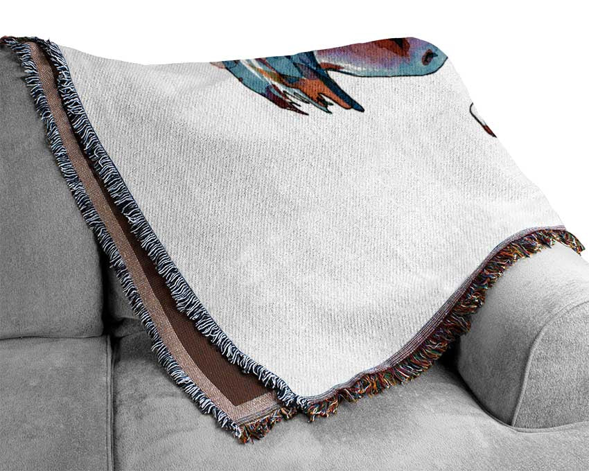 The Raging Horse Woven Blanket