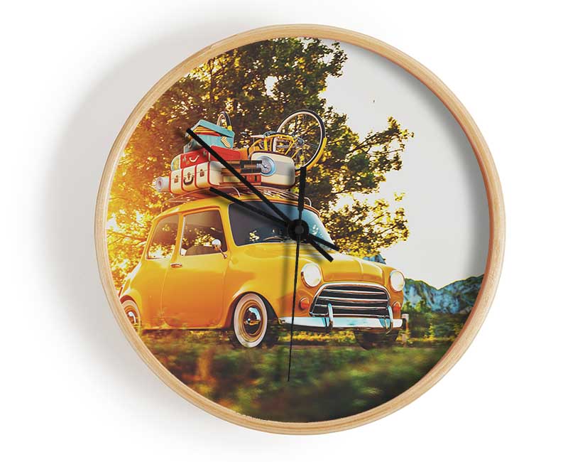 The Roadtrip Mini Clock - Wallart-Direct UK