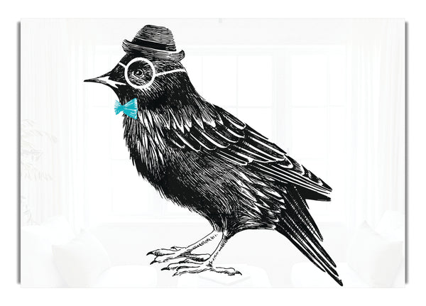 Hipster Crow