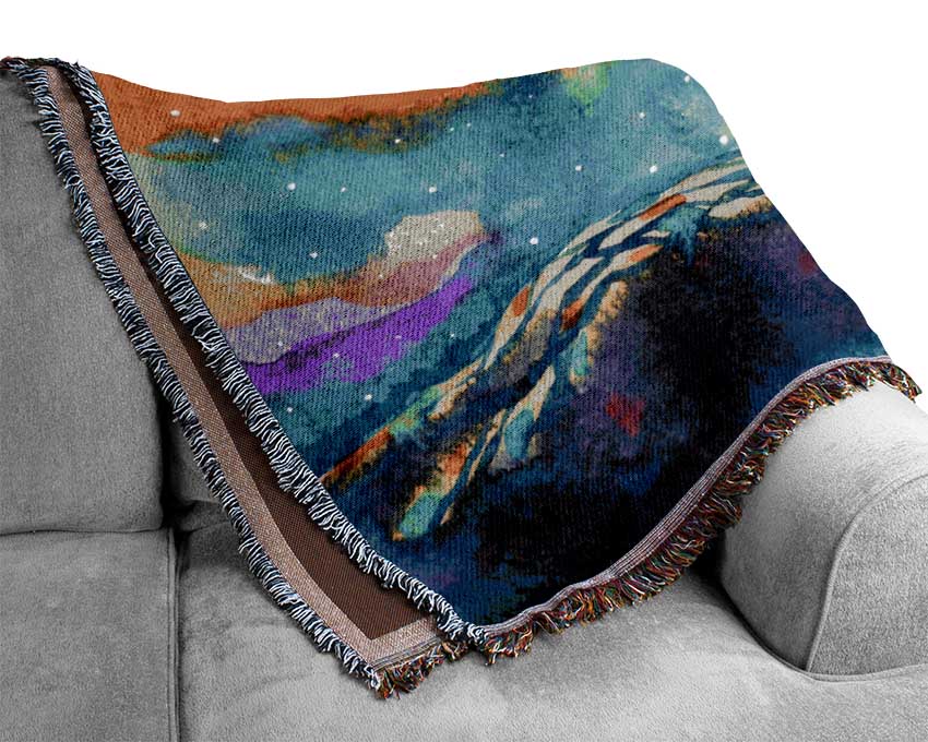 Clouds Of The Spirit World Woven Blanket