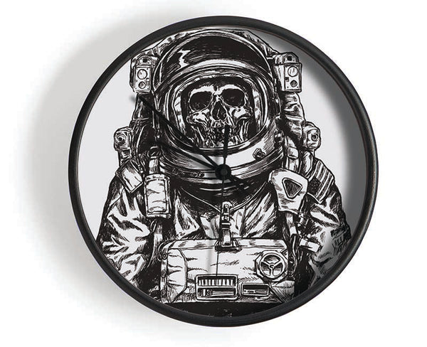 The Skeleton Space Explorer Clock - Wallart-Direct UK