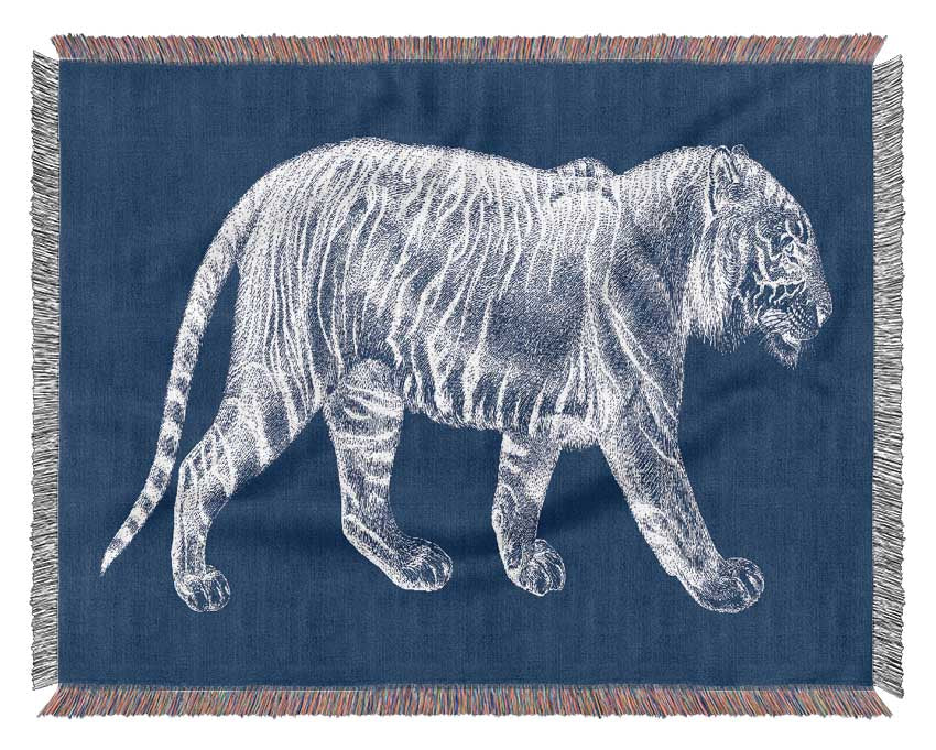 The X Ray Tiger Woven Blanket