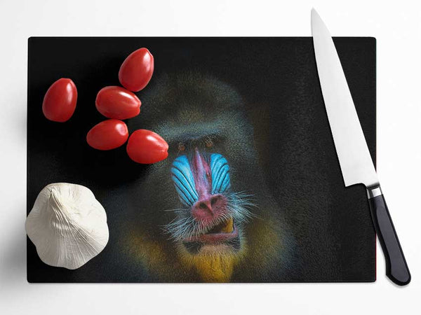 Mandrill Anger Glass Chopping Board