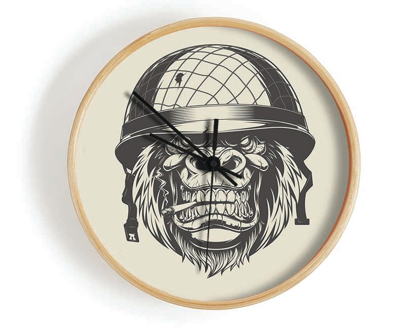 Gorilla Army Cadet Clock - Wallart-Direct UK