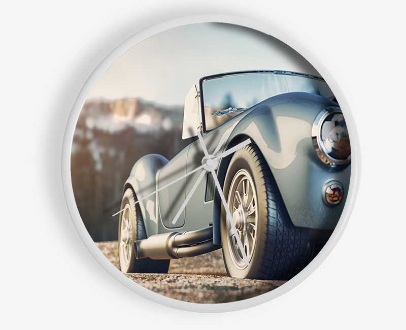 Classic Sports Car Stance Clock - Wallart-Direct UK