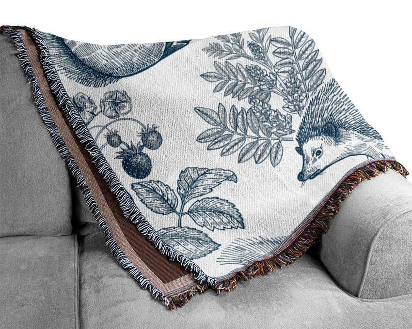 British Nature Woven Blanket