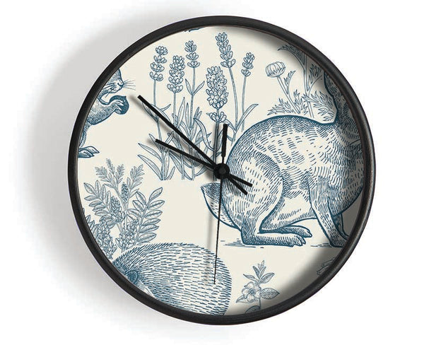 British Nature Clock - Wallart-Direct UK