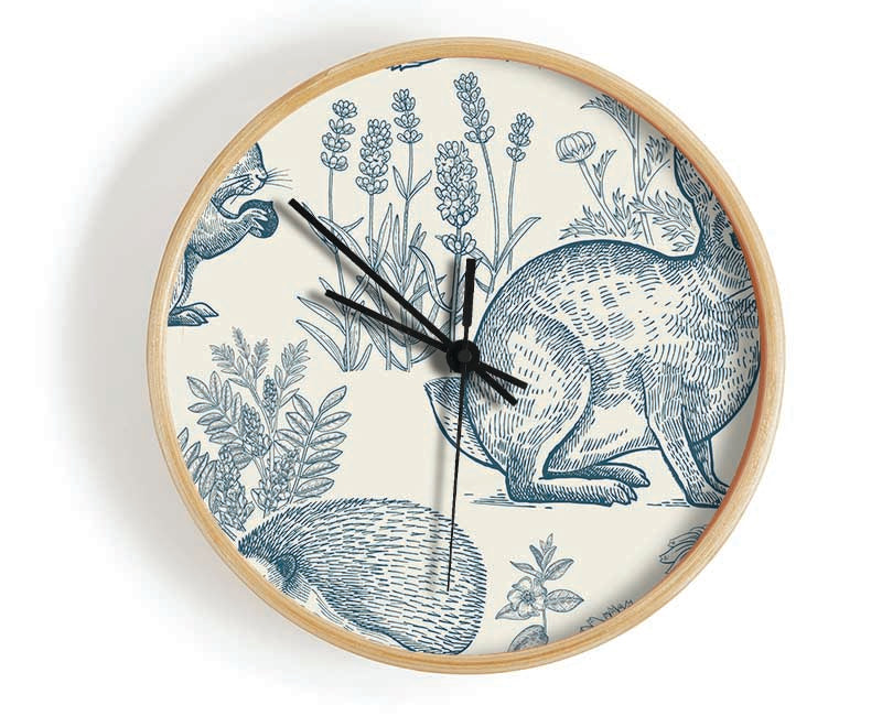 British Nature Clock - Wallart-Direct UK