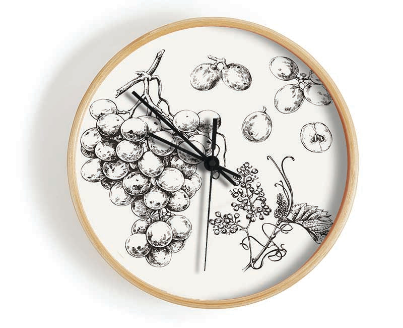 Bounty Harvest Clock - Wallart-Direct UK