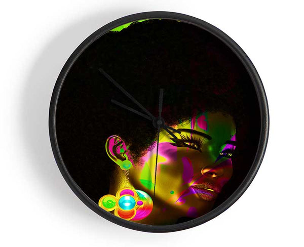 Afro Funk Clock - Wallart-Direct UK