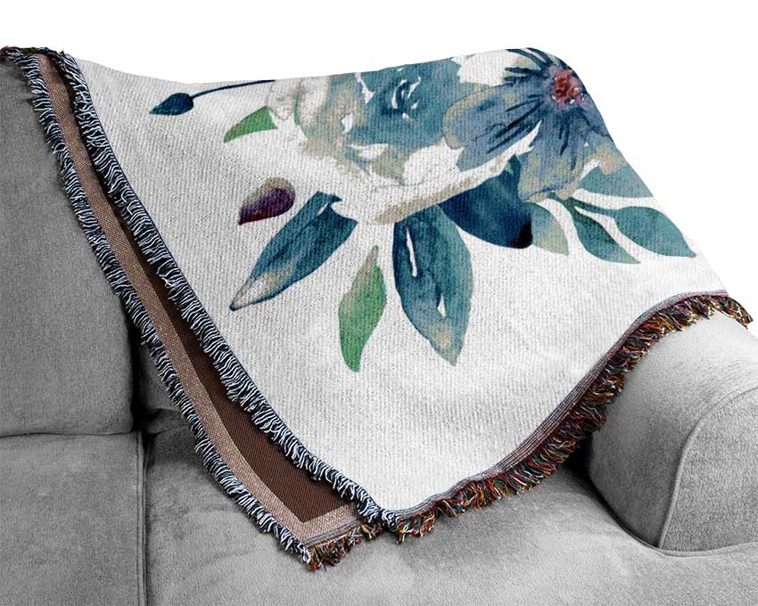 The Floral Patch Woven Blanket