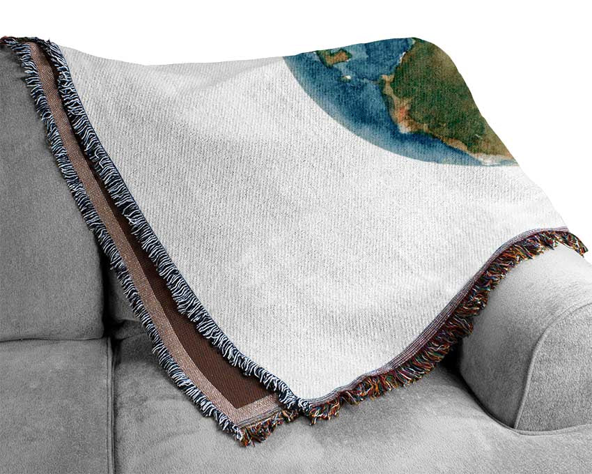 Our Planet Woven Blanket