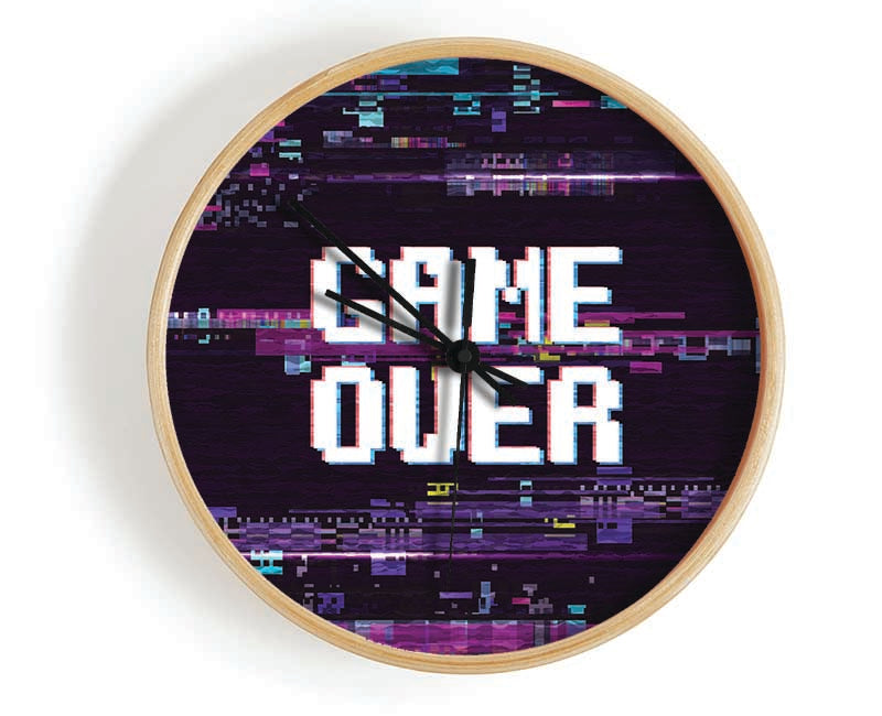 Game Over Clock - Wallart-Direct UK