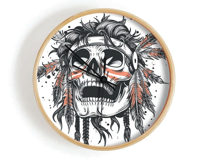 The Radical Skull Clock - Wallart-Direct UK