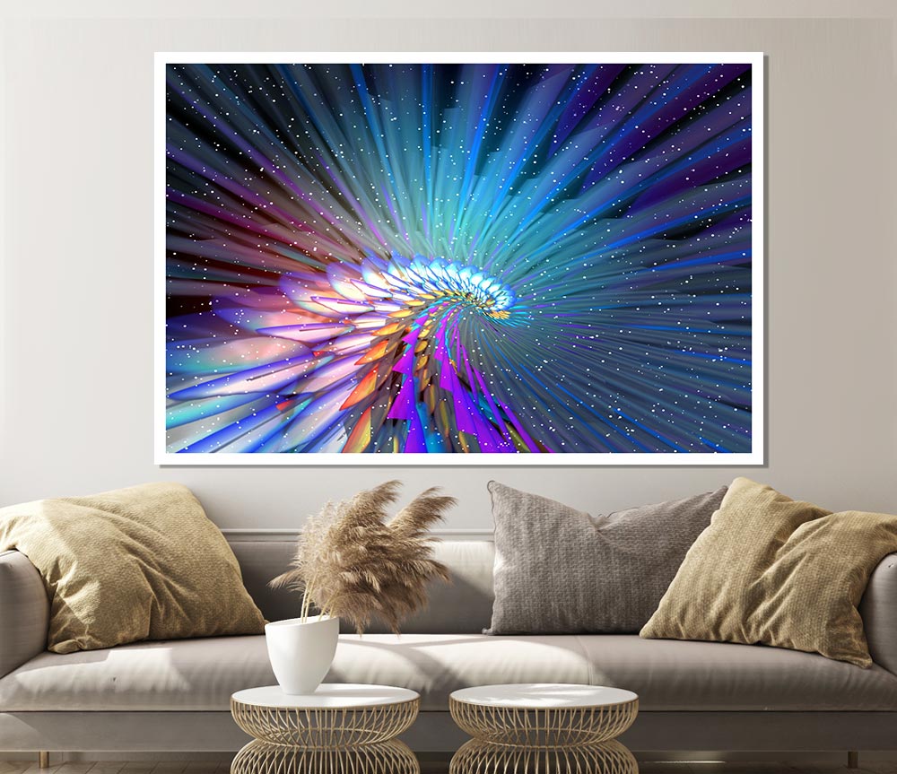 The Spiral Into The Void Print Poster Wall Art