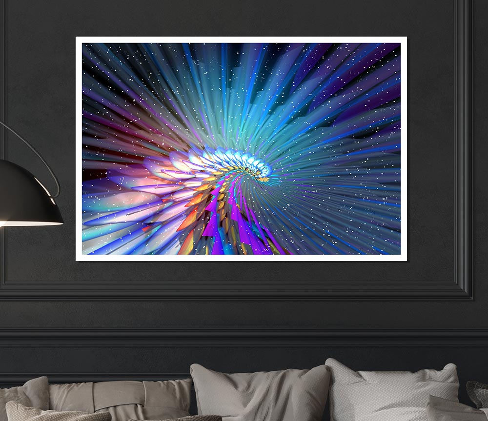 The Spiral Into The Void Print Poster Wall Art