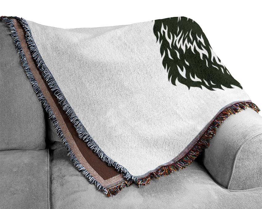 King Kong Crown Woven Blanket