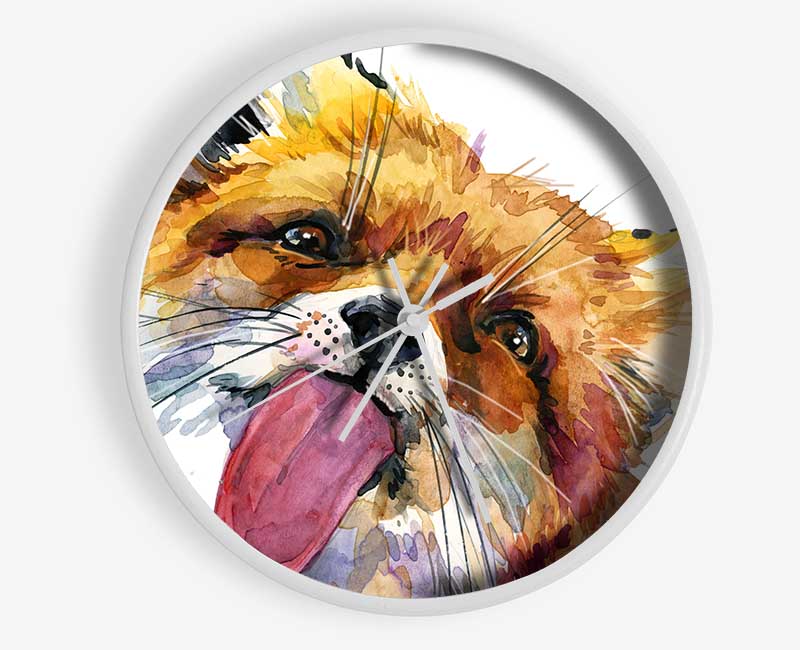 Fox Lick Clock - Wallart-Direct UK