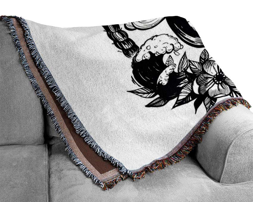 The Bearded Sailor Woven Blanket