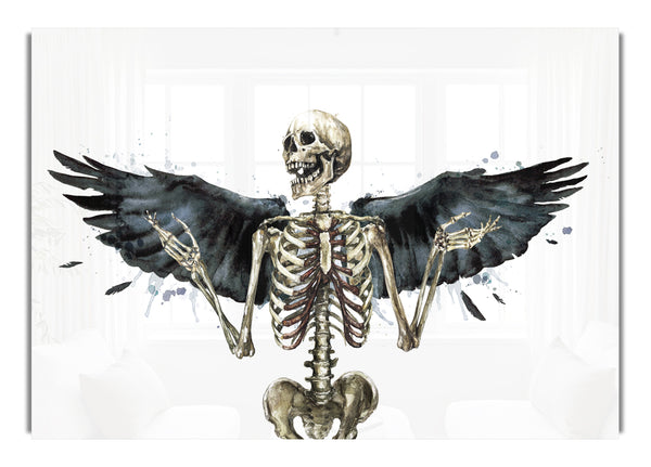 Skeleton Angel Wings