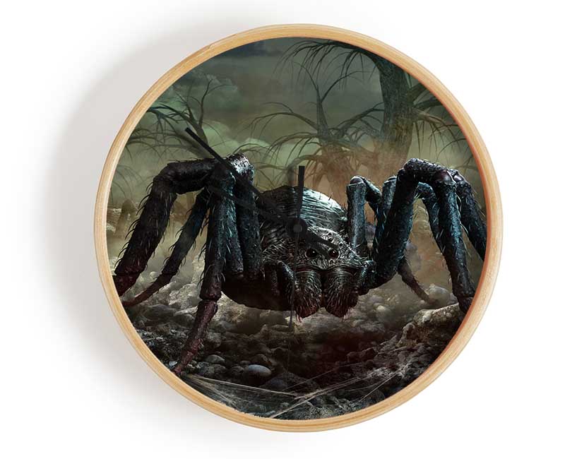 The Scary Tarantula Clock - Wallart-Direct UK