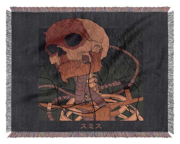 Japanese Skeleton Woven Blanket