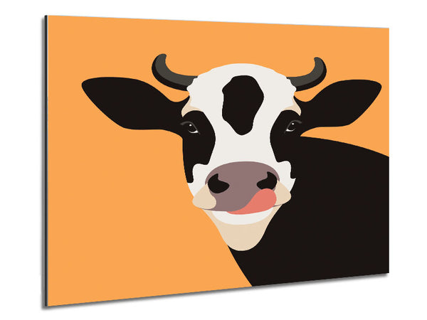 The Cow On Orange