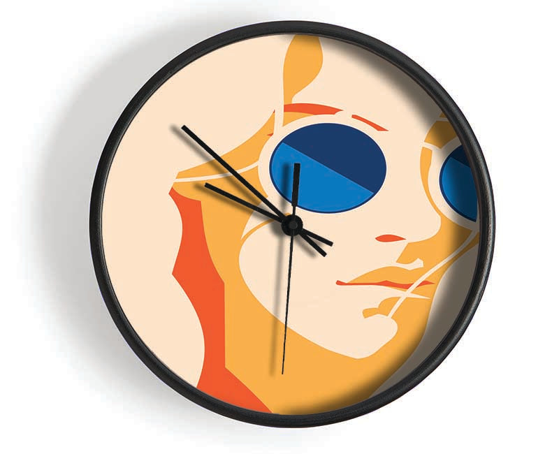 The Women With Glasses Clock - Wallart-Direct UK