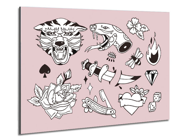 Tattoo Flash Design Dolch