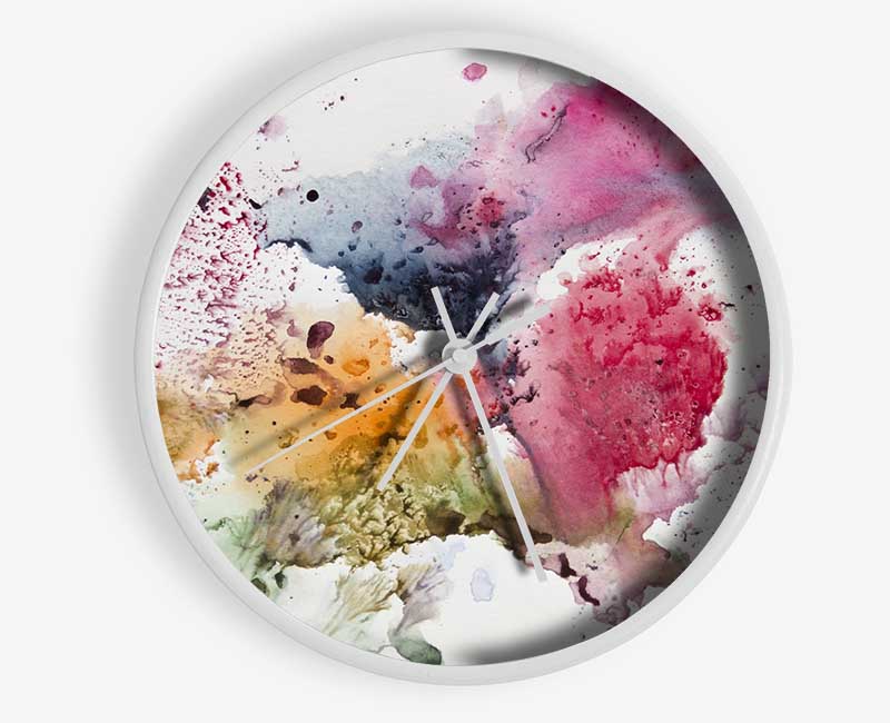 The Ink Explosion Clock - Wallart-Direct UK