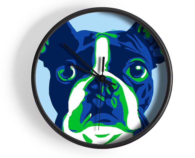 The French Bulldog Pop Art Clock - Wallart-Direct UK