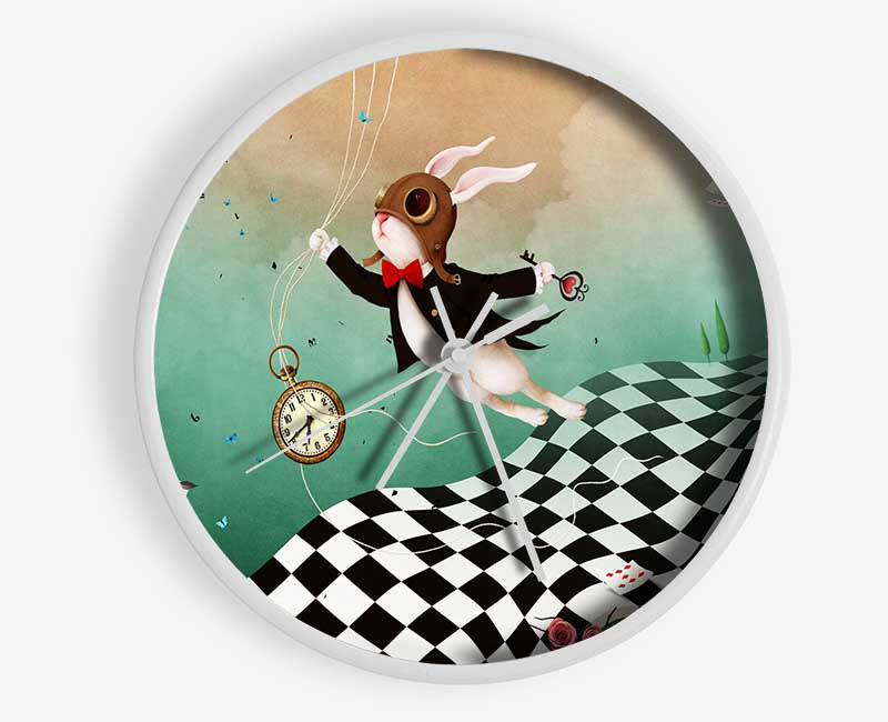 Alice In Wonderland Out Of Time Clock - Wallart-Direct UK