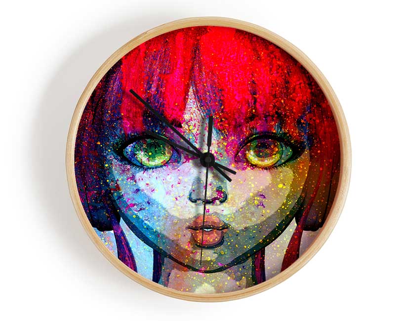 Dj Urban Woman Clock - Wallart-Direct UK