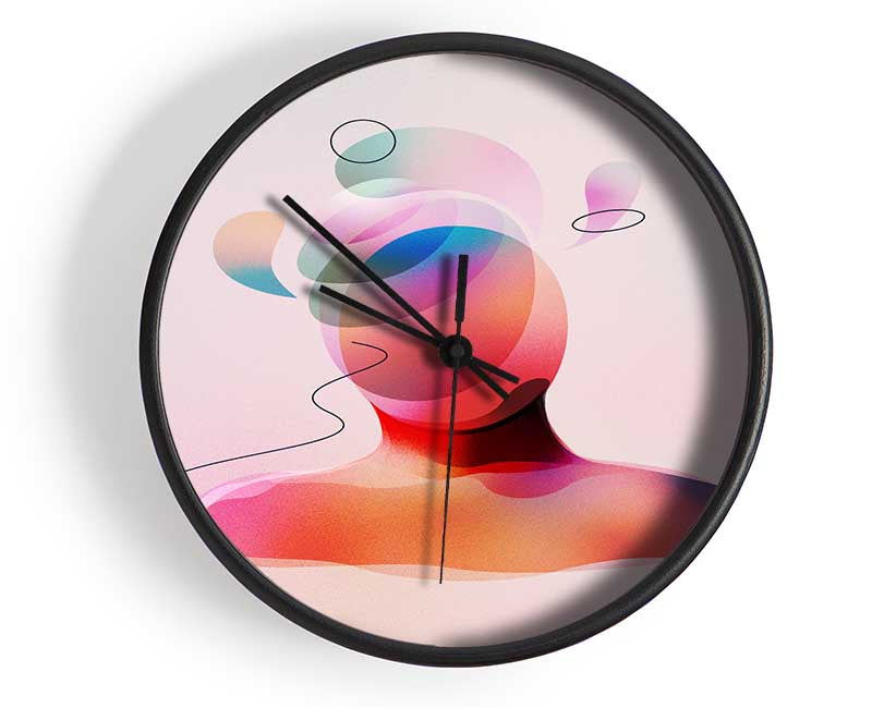 The Faces Of Every Dimension Clock - Wallart-Direct UK