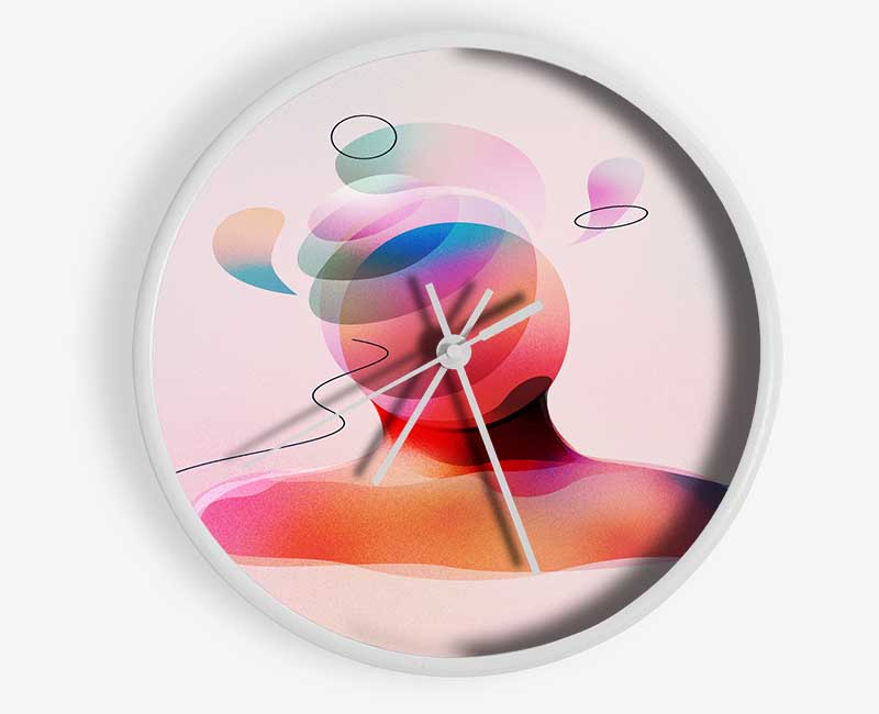 The Faces Of Every Dimension Clock - Wallart-Direct UK