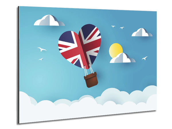 Union Jack Hot Air Balloon