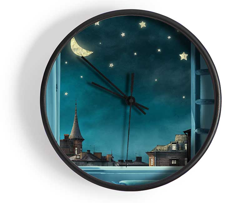 The Window To The Skies Clock - Wallart-Direct UK