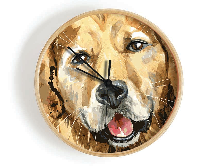 Labrador Happiness Clock - Wallart-Direct UK