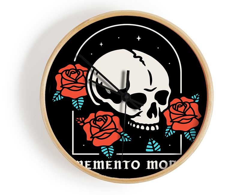 Memento Mori Clock - Wallart-Direct UK