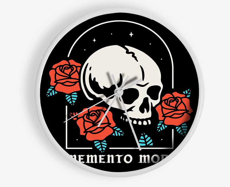 Memento Mori Clock - Wallart-Direct UK