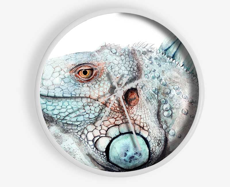 Iguana Stare Clock - Wallart-Direct UK