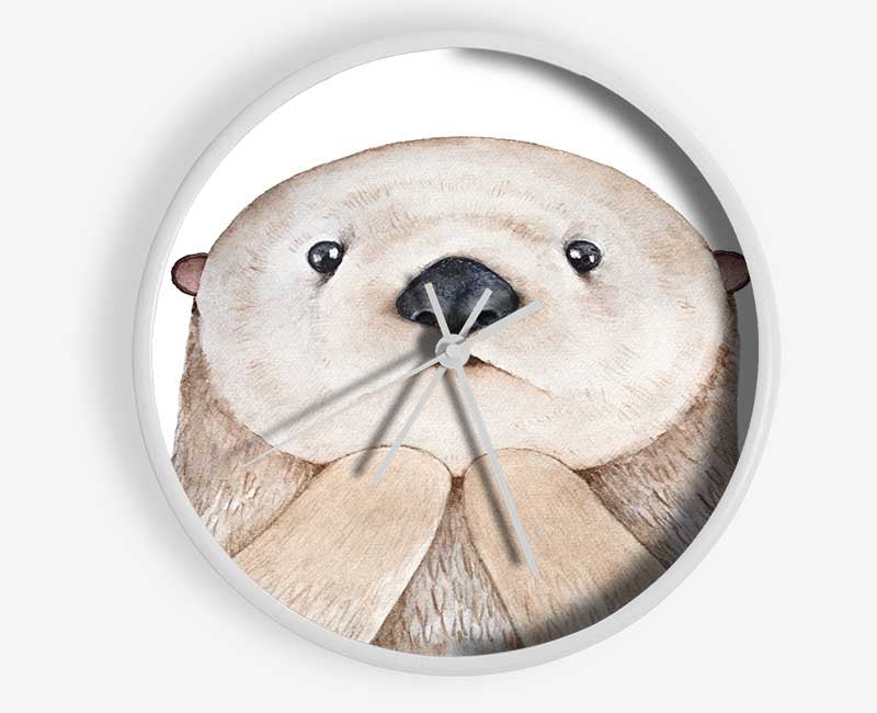 Otter Day What Clock - Wallart-Direct UK