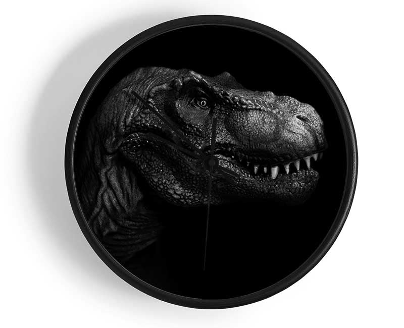 T-Rex In The Dark Clock - Wallart-Direct UK