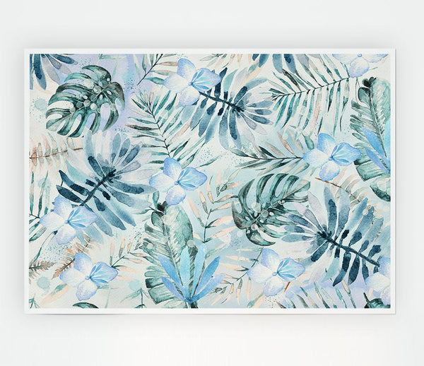 Cheese Plant Foliage Print Poster Wall Art