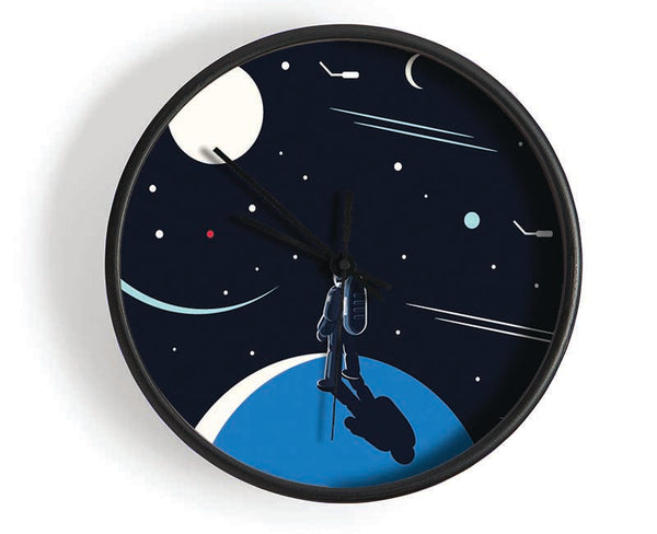 Looking Out Into The Universe Clock - Wallart-Direct UK