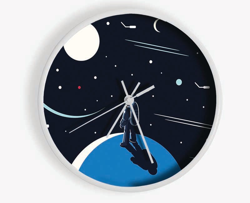 Looking Out Into The Universe Clock - Wallart-Direct UK