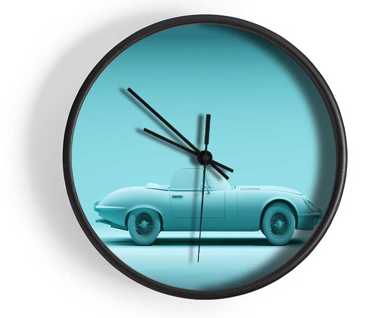 E-Type Jaguar Classic Clock - Wallart-Direct UK